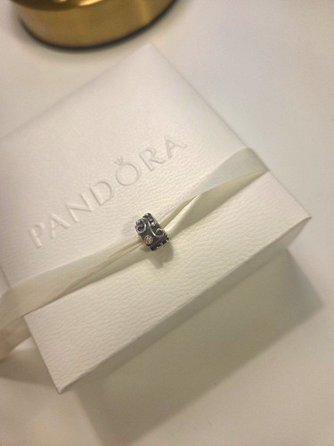 Pandora charm clip swirl - clip,