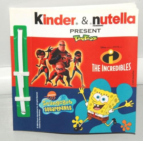 Nutella kinder schokolade - nutella,