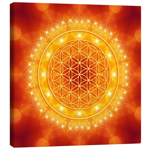 Leinwandbild blume des - leinwandbild,