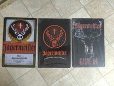 Jägermeister Blechschilder