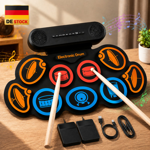 Silikon drum set - e-drum,