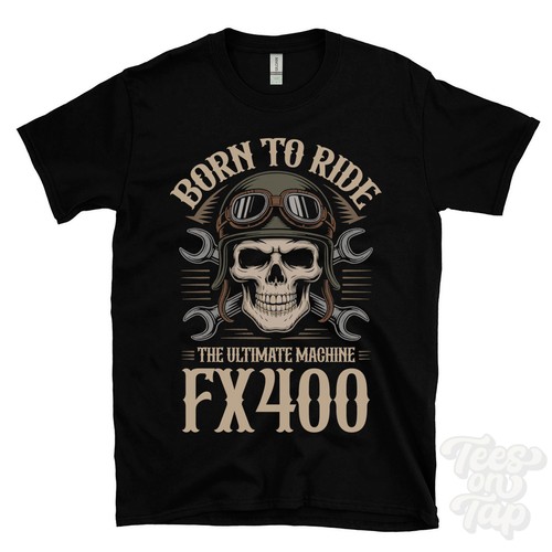 Fx400 motorrad shirt born - fx400, t-shirt