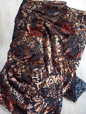 Ausbrenner Samt Stoff