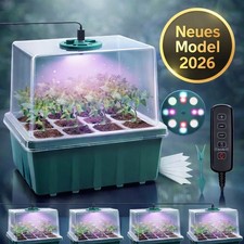 Anzuchtkästen mit LED