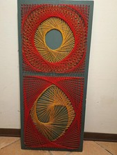 Großes Vintage FADENBILD