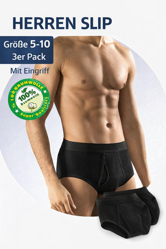 Stk herrenslips - 3/6/9,