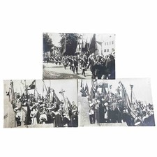 3 Postkarten AK Fahnenweihe