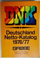 DNK Deutschland Netto - Briefmarken - Katalog 1976 / 77, 460 Seiten, Zustand 1 