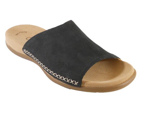 Gabor pantolette nubukleder - pantolette,,