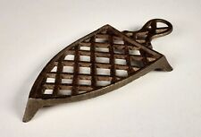 Alter Untersetzer für Kinder-Bügeleisen, Metall, Ablage #B252