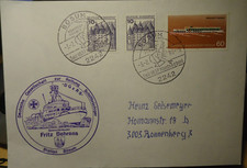 Brief Büsum 3.2.1983  DGzRS  SEENOTKREUZER "FRITZ BEHRENS"  STATION BÜSUM