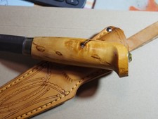Marttiini Jagdmesser, Finnenmesser mit Lederscheide