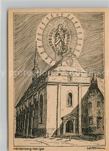 Hardenberg neviges kirche - hardenberg,