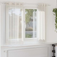2er Set Vorhang Gardinen Sheer