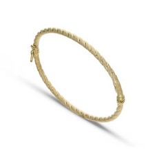 Massiver Gezackter Armreif Aus