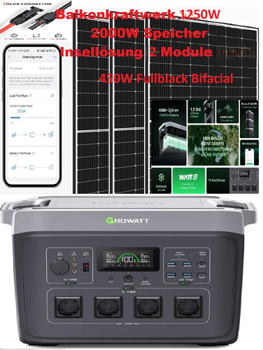 Solaranlage 1250w - solaranlage,
