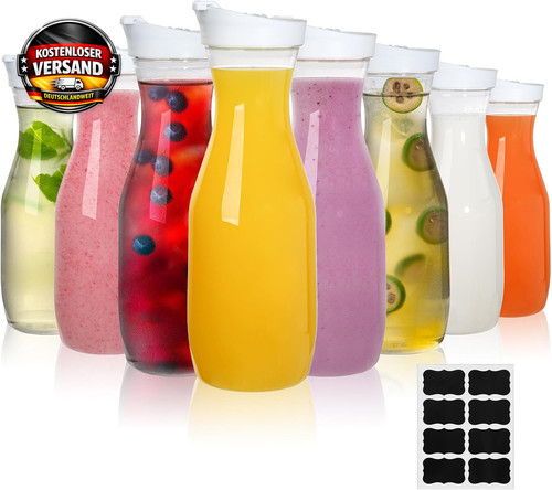 Wasserkaraffe stück 1l - wasserkaraffe,