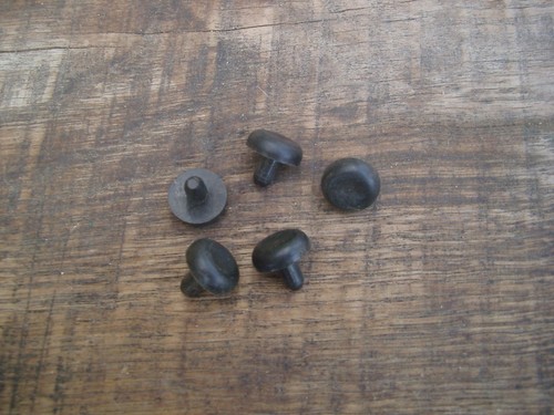 Puffer 5mm schwarz - 4, 15,5mm