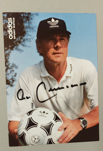 Franz beckenbauer signiert - beckenbauer, --