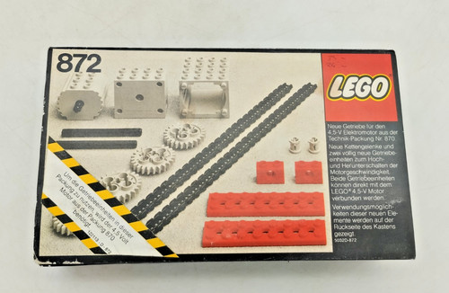 Lego 872 two gear - gear, new