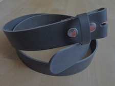 Ledergürtel ohne Schnalle