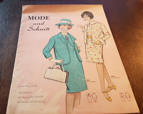 Zeitschrift mode und schnitt - und,