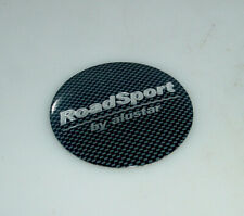 NEU 4x Alustar RoadSport Embleme / Aufkleber Ø 65 mm für Nabendeckel / Alufelgen