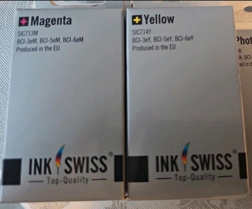 Ink swiss yellow - ink, magenta