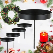 Adventskranz Kerzenhalter Adventskerzenhalter Halloween Weihnachten Kerzenteller