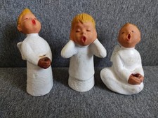 3 Singer Engel Jullar in Weiss