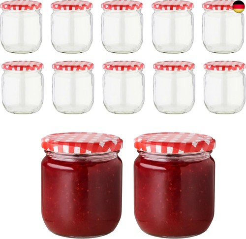 12er set marmeladengläser - set,