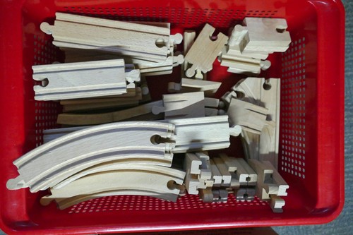 Holzeisenbahn set brio - set,