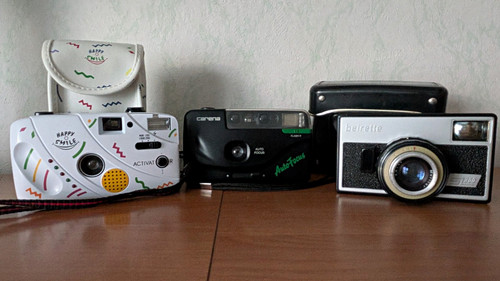 Analoge kameras set - 3x,