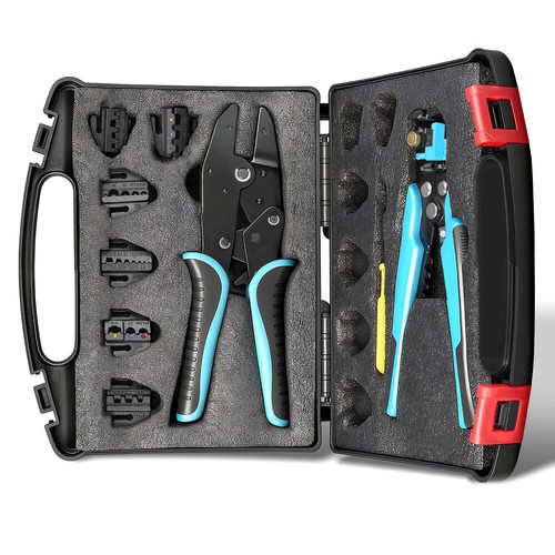 6in1 crimpzange set presszange - set,