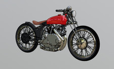 1/24 Motorrad Bausatz