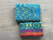 Handtücher Vintage Blumen Muster Möwe Leolux farbig Retro