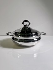 Vintage versilberte Schale