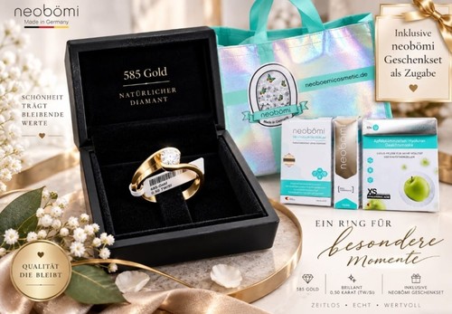 Brillant ring 585 gold - brillant, 14k