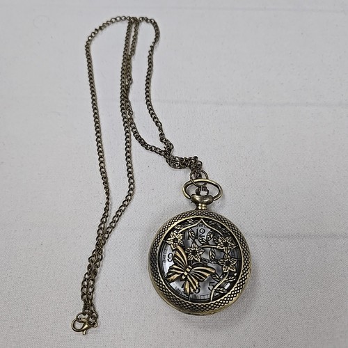 Vintage taschenuhr mit kette - vintage,