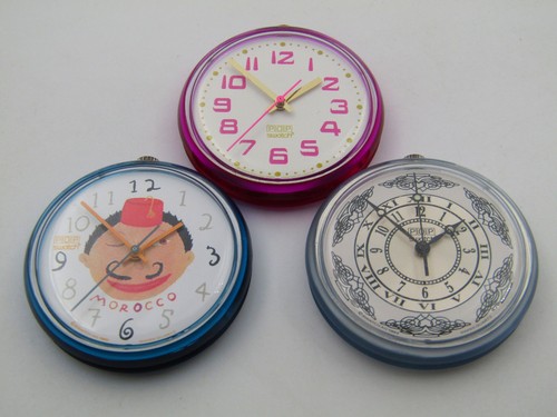 3er set swatch - swatch, midi-pop-uhren