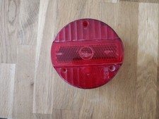 Rücklichtglas IFA/Simson/MZ rund, gebraucht, mit kleineren Kratzern & einem Riss