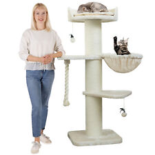 HAPPYPET Kratzbaum große Katzen 20 cm Stämme Katzenbaum 150 cm mit Spielseil