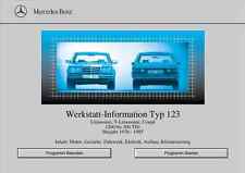 Mercedes Benz W123 WIS CD Werkstatt Info Reparaturanleitung