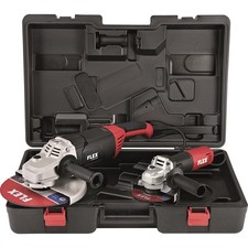 Flex Winkelschleifer Set L2200 230 2200 Watt + L 850 125 850 Watt, im Koffer
