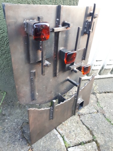 Schwere eisen metall - schwere, design