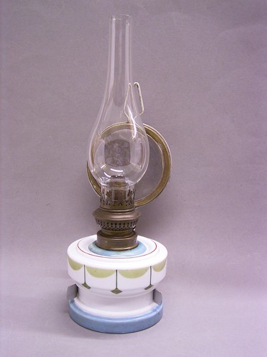 Jugendstil petroleumlampe - jugendstil,