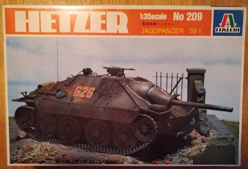 Italeri hetzer jagdpanzer - italeri, "hetzer"