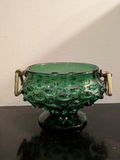 Vintage Noppenglas Schale