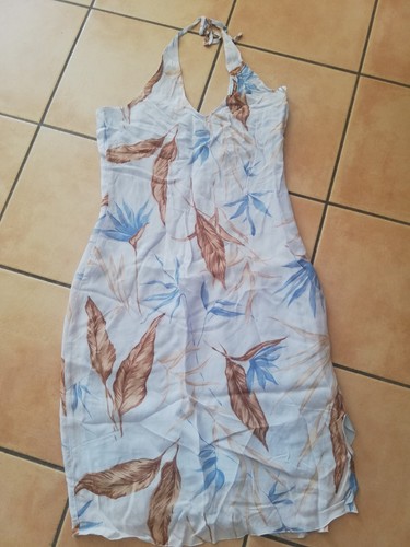 Kleid knielang hellblau - knielang, &