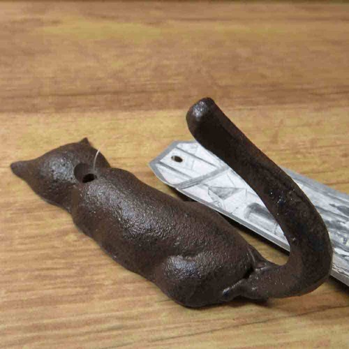 Garderobenhaken katze - garderobenhaken,